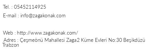 Beikdz Zaga Kona telefon numaralar, faks, e-mail, posta adresi ve iletiim bilgileri
